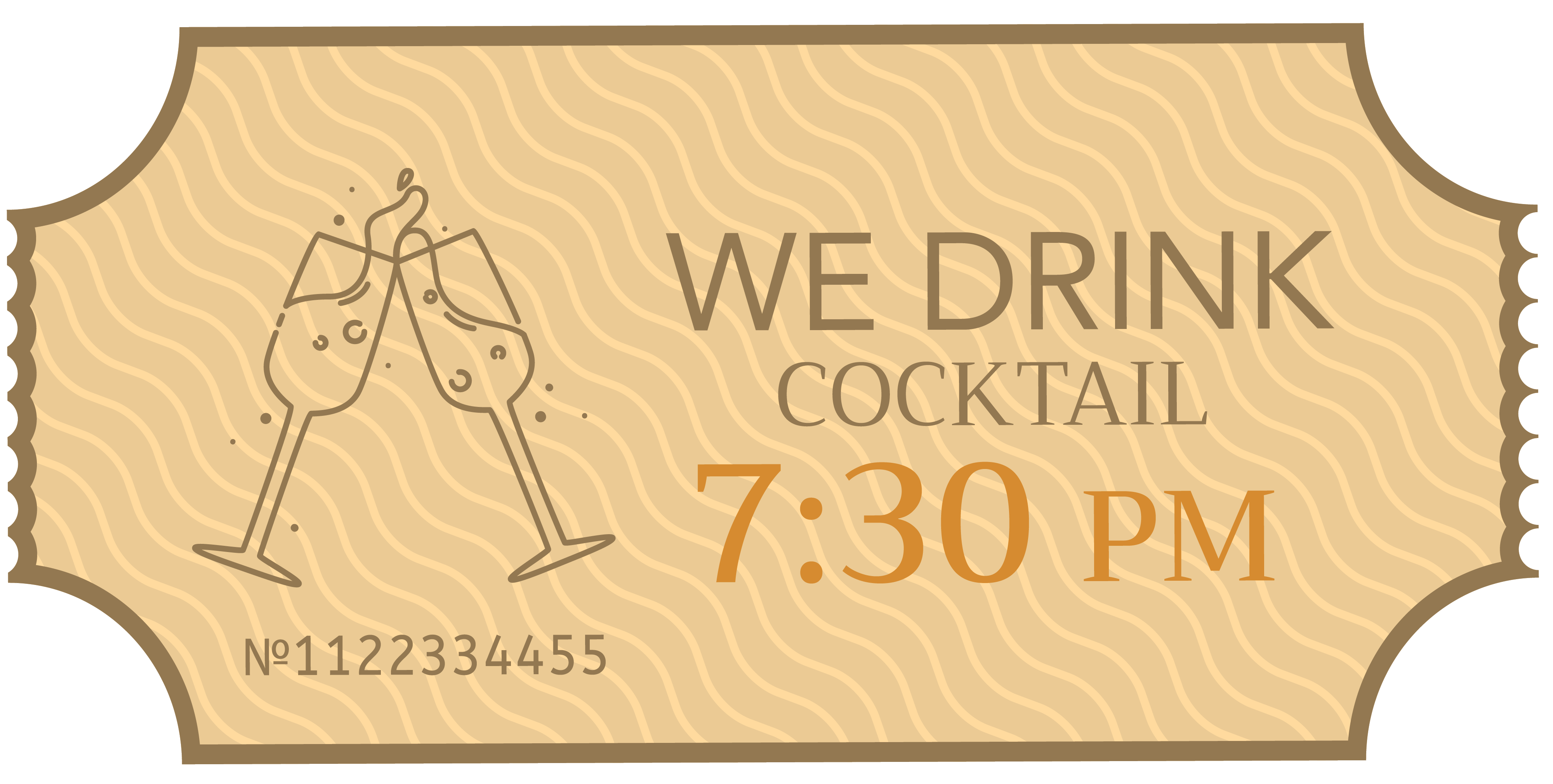 Cocktail - WE DRINK 7:30 PM